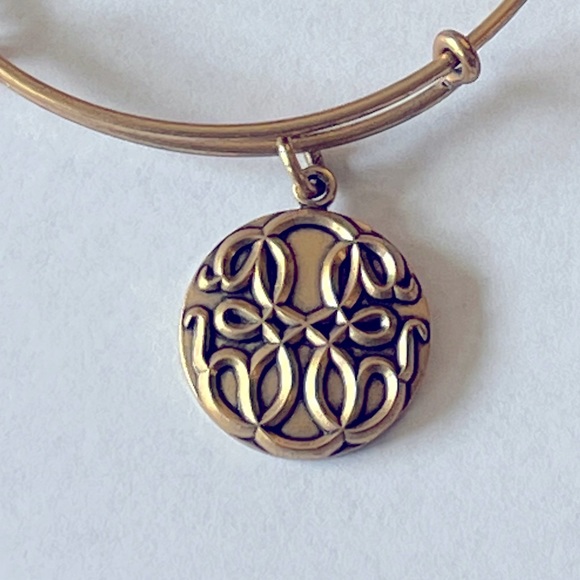 Alex & Ani Path of Life gold bangle - Picture 3 of 5